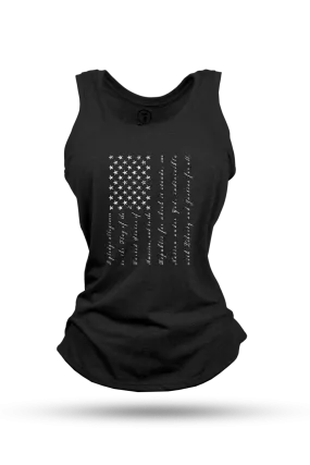 Women's Racerback Tank - The Pledge