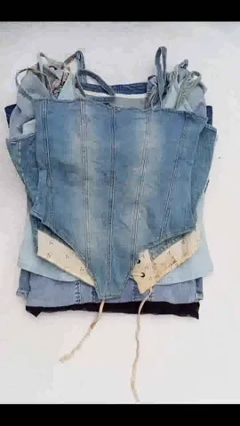 Y2K denim topS