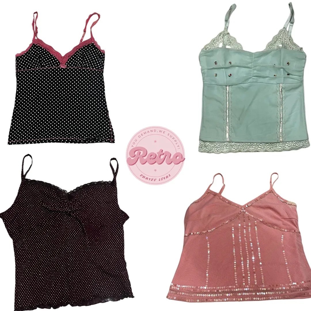 Y2k euro girl cami tops 7 pieces